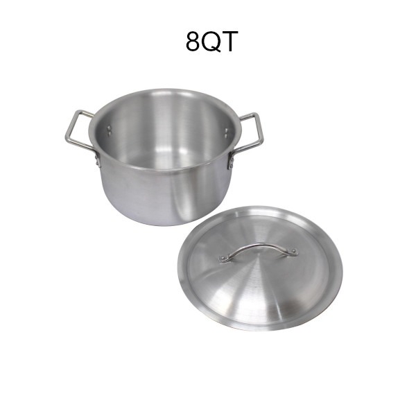 Stock-Pot-Aluminum-8QT-with-lid Stock-Pot-Aluminum-8QT-with-lid
