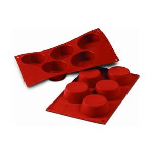silikomart-Silicone-Muffin-Mold-Large-Makes-5pcs