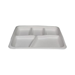 Eco-craze-5-Compartment-Bagasse-Thali-125pcs-2