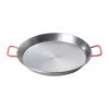 winco-Paella-Pan-Polished-Carbon-Steel-14inch