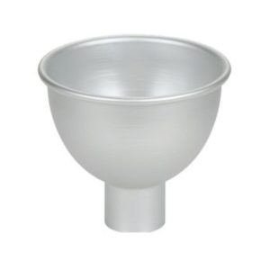 winco-Spun-Aluminum-Funnel-4QT-8-75Dx8Hx3inch-Dia-neck
