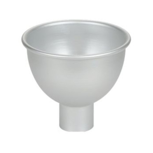 winco-Spun-Aluminum-Funnel-4QT-8-75Dx8Hx3inch-Dia-neck winco-Spun-Aluminum-Funnel-4QT-8-75Dx8Hx3inch-Dia-neck