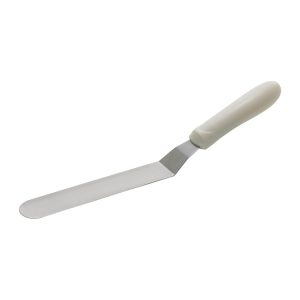 winco-White-Ergo-Handle-Offset-Spatula-6-5x1-3inch