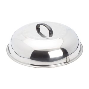 winco-Wok-Cover-SS-15inch