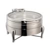 yufeh-DK1149-Round-Soup-Station-with-Hydraulic-Windowed-Lid-2-Boxes-Set