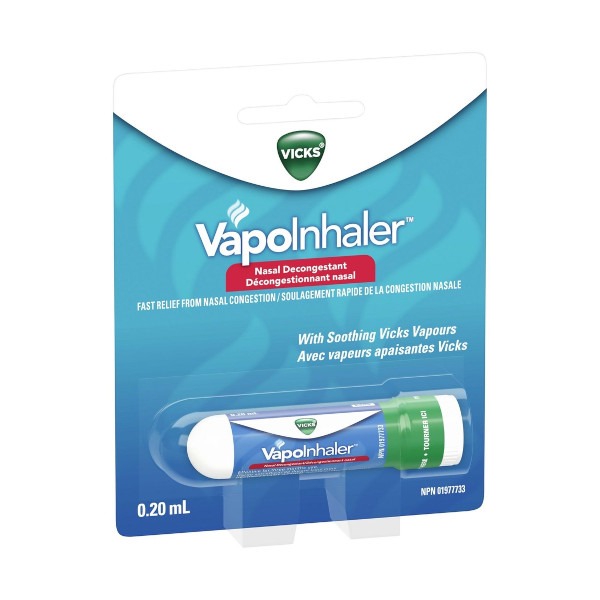 Vicks ** VapoInhaler, Nasal Decongestant, 0.20ml – CHEF's DEPOT