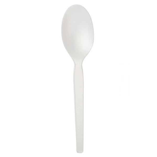 PrimeWare ** CPLA Spoon White, 50pcs – CHEF's DEPOT