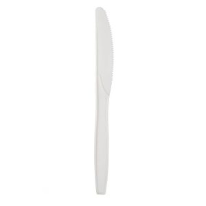 primeWare-knife-CPLA-White-50pcs