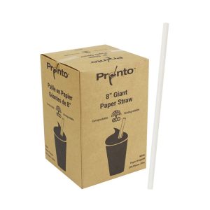 pronto-8inch-Giant-Paper-Straws-White-250pc