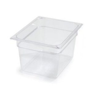 carlisle-StorPlus-Food-Pan-PC-8inch-0-5-size-clear