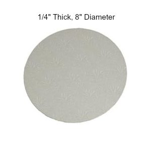 enjay-0-25inch-Foldunder-Round-White-8inch-24pcs