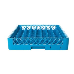 royal-industries-64-Peg-Plate-Tray-Rack-blue