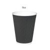 Table-accents-8oz-Black-Triple-Wall-Insulated-Coffee-Cup-25pcs