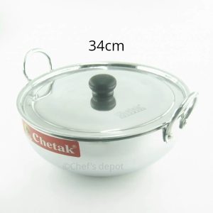 PIC-4809-Rego-34cm-Aluminum-Wokkadai-with-Lid