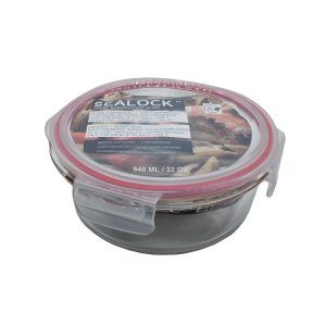 kayali-Sealock-970-Ml-Round-Glass-Container