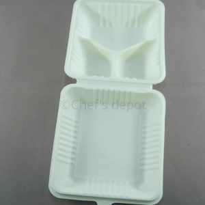 PIC-5185-Green-Dish-Biodegradable-Hinged-Container-8x8x2