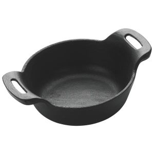 winco-FireIron-Mini-Cast-Iron-Round-Server-12oz