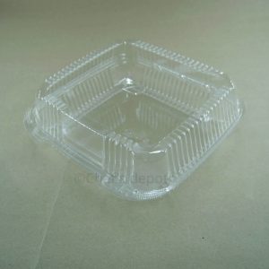 PIC-6122-HQ-8-Clear-Hinged-Lid-Single-Compartment-ContainerZD-881