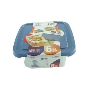 PIC-7486-Rego-6pcsSet-Plastic-Square-Food-Container