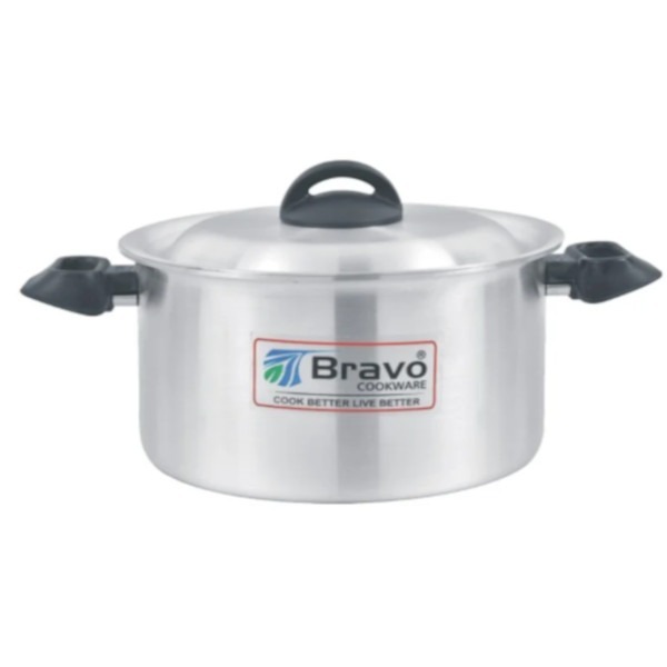 bravo-Aluminum-Casserole-28cm-with-lid-bakelite bravo-Aluminum-Casserole-28cm-with-lid-bakelite