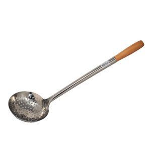 wok-ladle-perforated-5-25inch-dia-KHT588