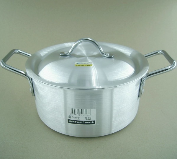 PIC-8197-Bravo-22cm-Aluminum-Casserole-With-Lid PIC-8197-Bravo-22cm-Aluminum-Casserole-With-Lid