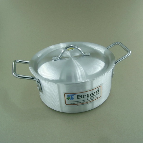 PIC-8207-Bravo-20cm-Aluminum-Casserole-With-Lid PIC-8207-Bravo-20cm-Aluminum-Casserole-With-Lid