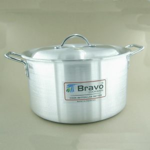 PIC-8227-Bravo-36cm-Aluminum-Casserole-With-Lid