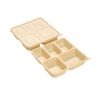 Cornstarch-Bento-Box-with-Lid-Combo-25-sets