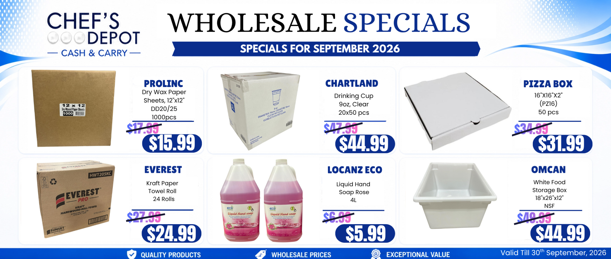 Packaging Final September